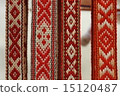 Belorussian traditional belts with ornament 15120487