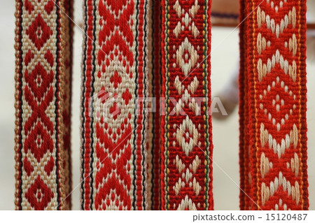 Belorussian traditional belts with ornament 15120487