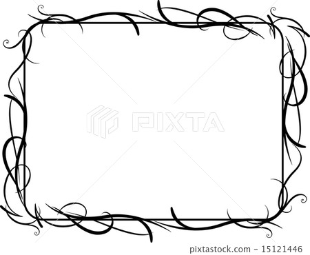 Vector vines frame 15121446