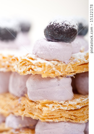 napoleon blueberry cake dessert 15122178