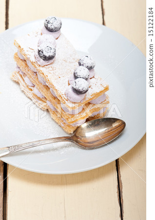 napoleon blueberry cake dessert 15122184