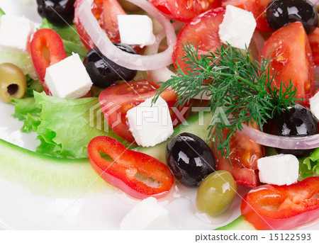 Greek salad Greek salad 15122593