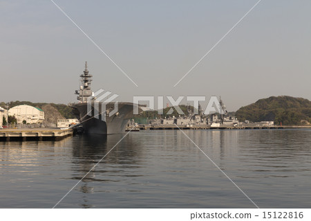 An escort ship taking a morning sun An escort ship taking a morning sun 15122816