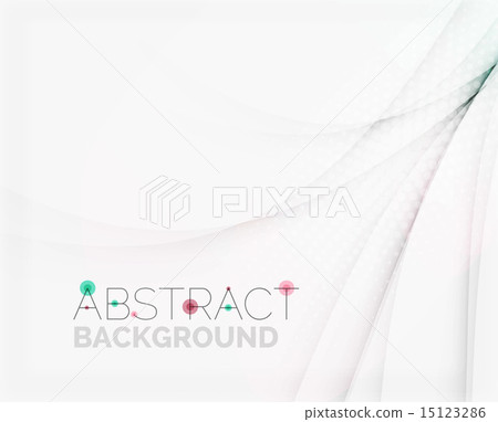 Corporate white background with gentle flowing waves Corporate white background with gentle flowing waves 15123286