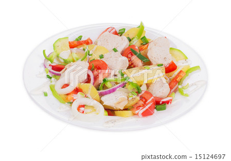 Warm meat salad Warm meat salad 15124697