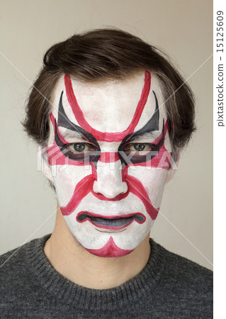 Face painting kabuki 15125609