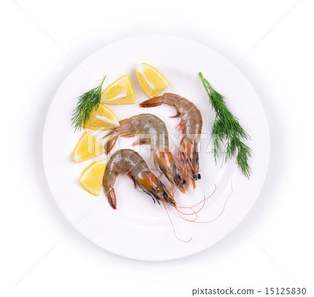 Raw tiger shrimps 15125830