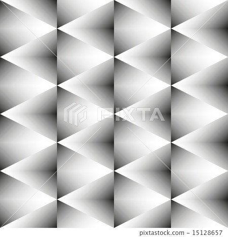 Geometric monochrome seamless pattern of rhombus Geometric monochrome seamless pattern of rhombus 15128657