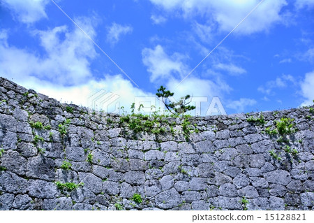 石垣和藍天 石垣和藍天 15128821