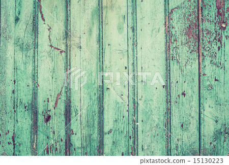 Old rustic painted cracky green wooden texture Old rustic painted cracky green wooden texture 15130223