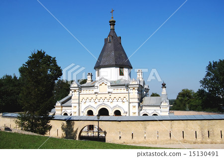 convent and blue sky convent and blue sky 15130491