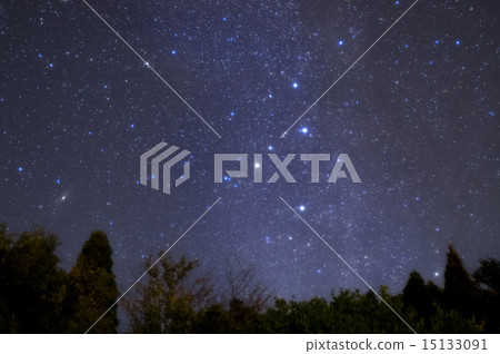 星空和銀河系的仙后座 星空和銀河系的仙后座 15133091
