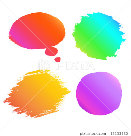Banner paint gradient set. Banner paint gradient set. 15133380