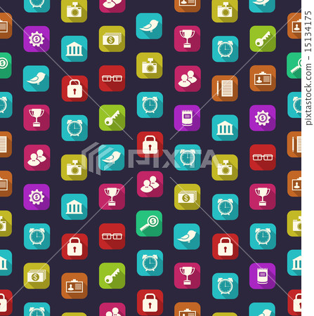 Seamless Pattern with Business and Financial Seamless Pattern with Business and Financial 15134175