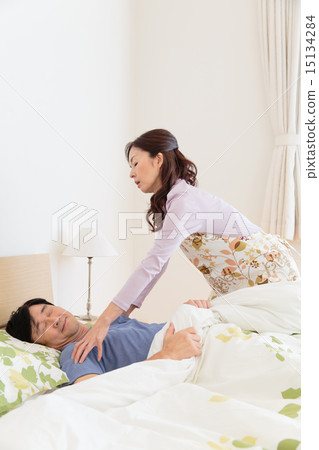 Bedroom image Senior couple Bedroom image Senior couple 15134284