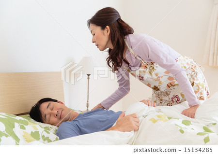 Bedroom image Senior couple Bedroom image Senior couple 15134285