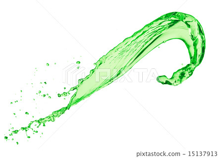 green liquid splash green liquid splash 15137913