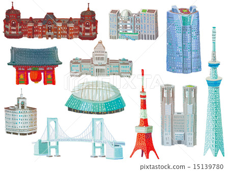 Buildings in Tokyo 15139780