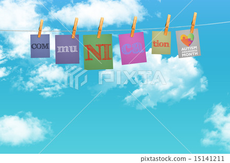 Composite image of autism awareness month 15141211