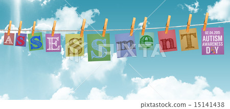 Composite image of autism awareness day 15141438