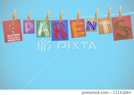 Composite image of autism awareness month 15141664