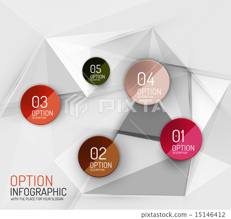 Vector fresh business abstract infographics template Vector fresh business abstract infographics template 15146412