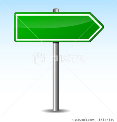 Vector green arrow sign - Stock Illustration [15147139] - PIXTA