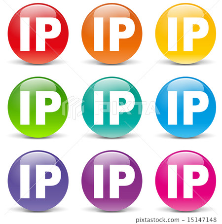 Vector ip address icons Vector ip address icons 15147148