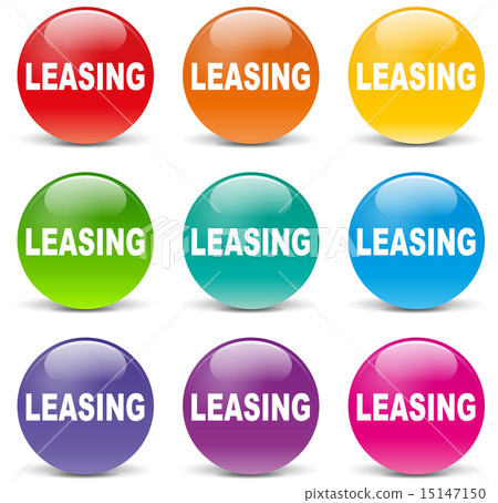 Vector leasing icons-插圖素材 [15147150] - PIXTA圖庫