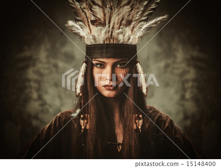 Fast river in mountain forest  15148400