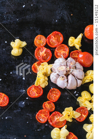 Pasta and tomatoes Pasta and tomatoes 15149212