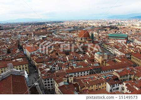 Cupola's view of the city of Florence 15149573