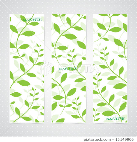 Colorful Vertical Set Of Floral Banners . Modern Vector Illustration Colorful Vertical Set Of Floral Banners . Modern Vector Illustration 15149906
