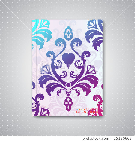 Modern abstract template layout for brochure, magazine, flyer, booklet, cover or report in A4 size Modern abstract template layout for brochure, magazine, flyer, booklet, cover or report in A4 size 15150665