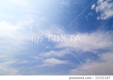 Blue sky and clouds Blue sky and clouds 15151187