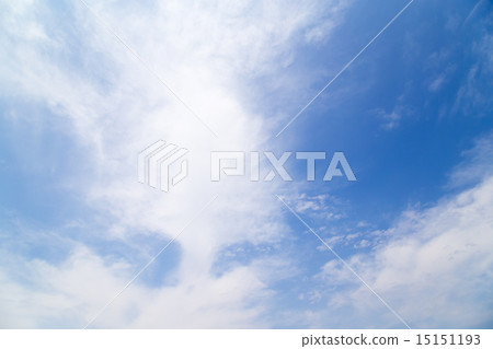 Blue sky and clouds Blue sky and clouds 15151193