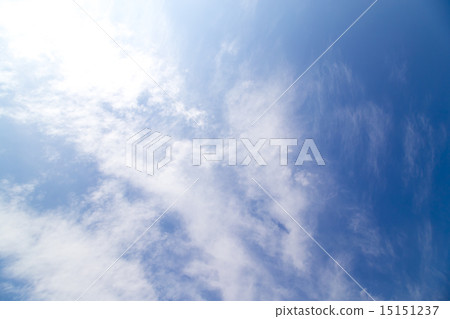  Blue sky and clouds 15151237