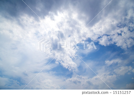 藍天和雲彩 藍天和雲彩 15151257