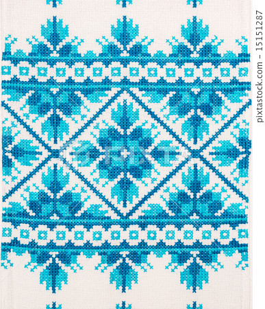 embroidered good by cross-stitch pattern 15151287