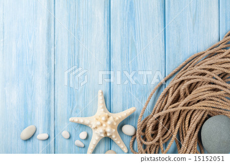 Sea vacation background with star fish Sea vacation background with star fish 15152051