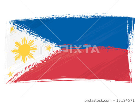 Grunge Philippines flag Grunge Philippines flag 15154571