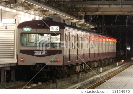 [CR] Chichibu Railway Chichibu Main Line 1000 Series Train (Azuki Bean Color: Former JNR 101 Series) 15154970