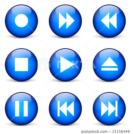 Vector multimedia icons Vector multimedia icons 15156449
