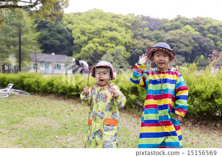 Children waving hands Children waving hands 15156569