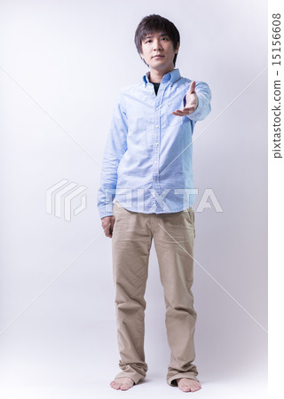 Male stand up pose 15156608