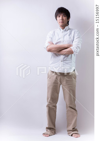 A man holding hands A man holding hands 15156997