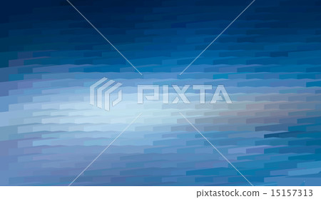 Abstract expressionism, fantastic blue landscape 15157313