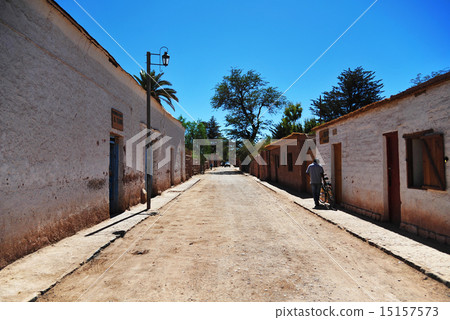 智利聖佩德羅德阿塔卡馬城市景觀 智利聖佩德羅德阿塔卡馬城市景觀 15157573