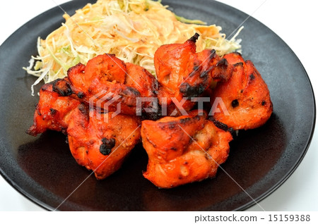 Chicken tikka (Indian cuisine). Spicy chicken dishes. 15159388