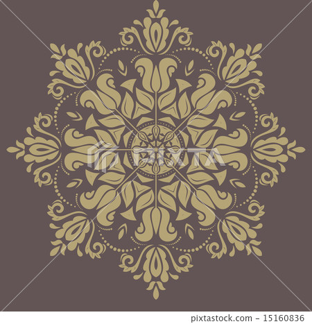 Floral Seamless Pattern. Orient Abstract Background Floral Seamless Pattern. Orient Abstract Background 15160836